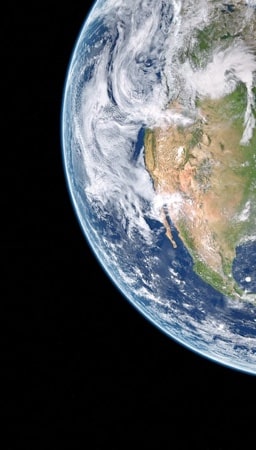 Earth picture from space.